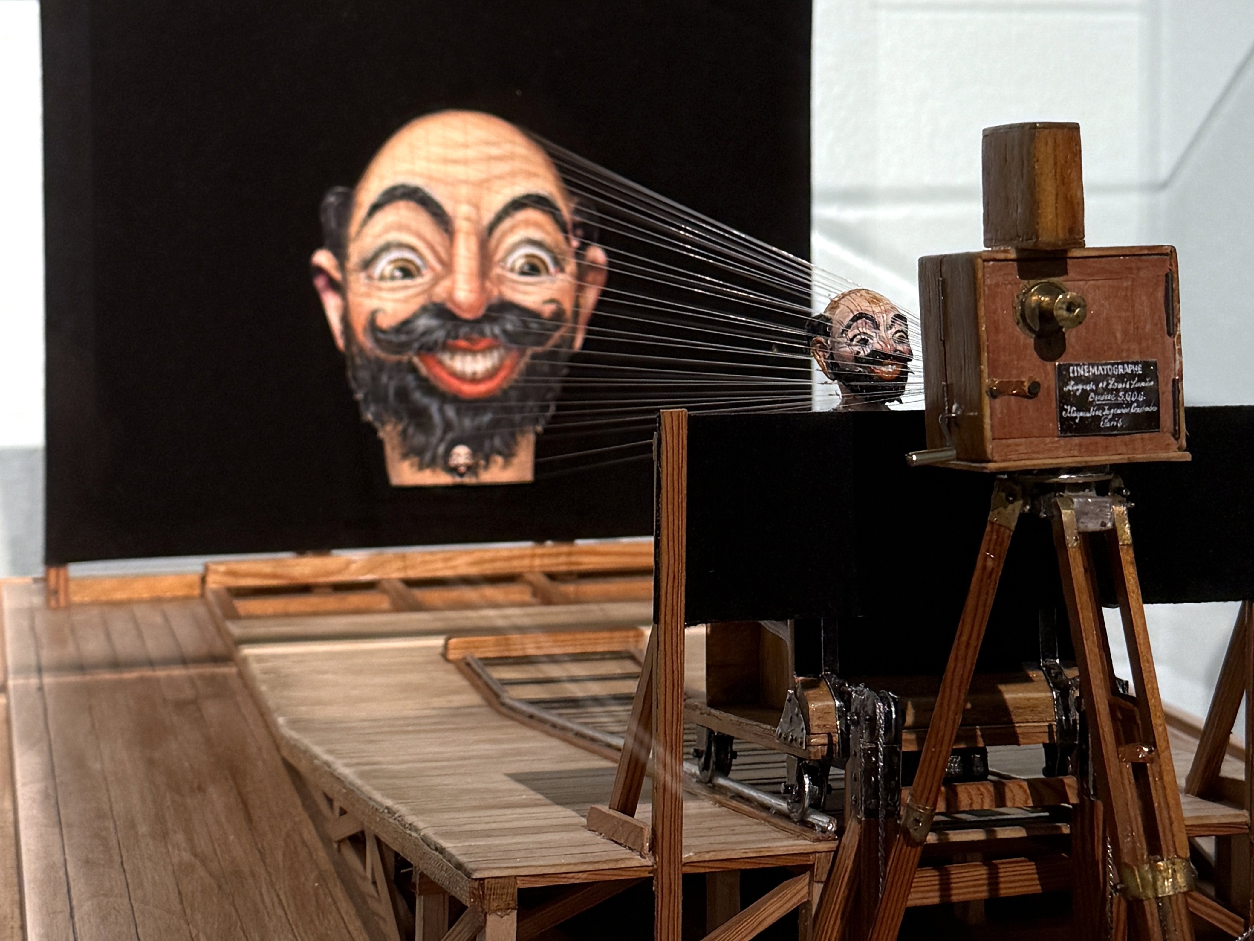 Der Kinematograph der Brüder Lumière.