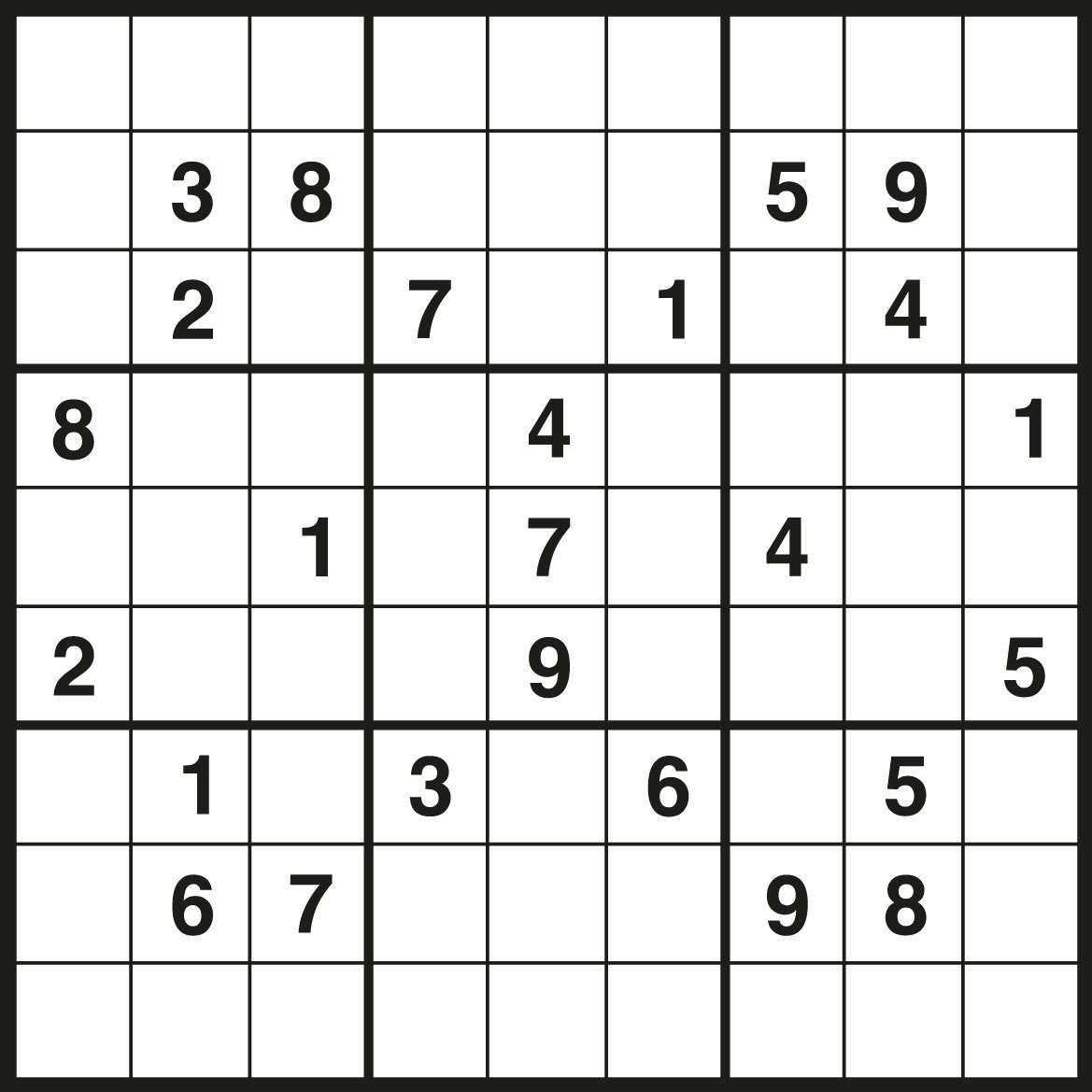 Sudokurätsel im VAA Magazin 2025-5