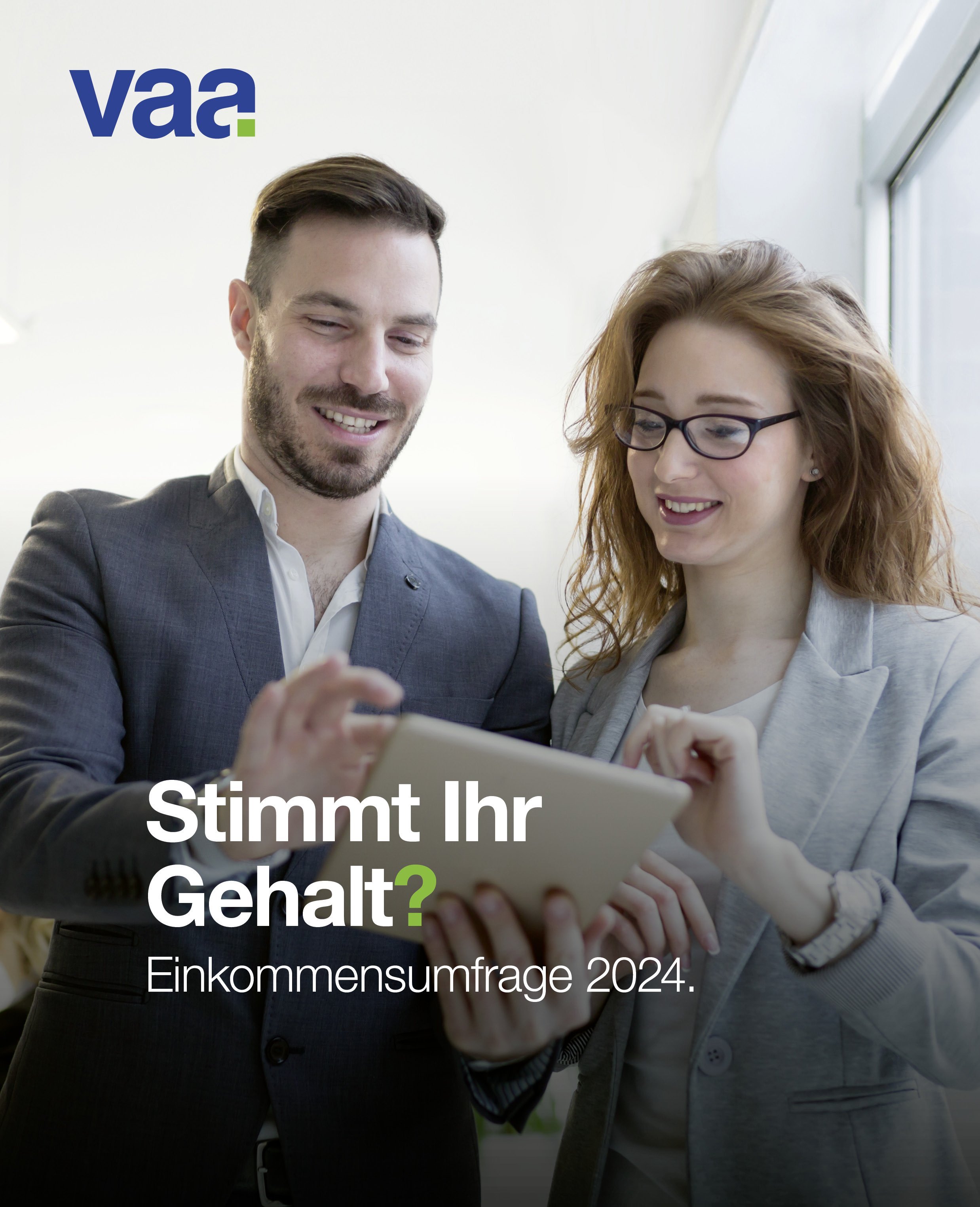Cover der VAA-Einkommensumfrage 2024