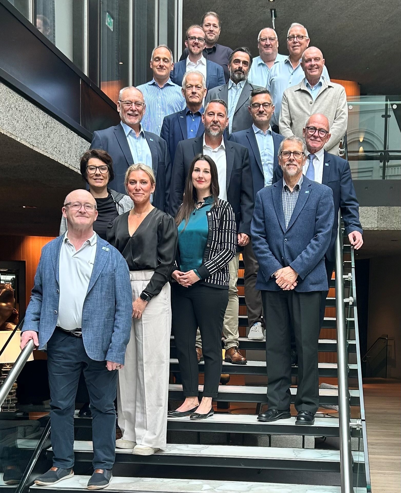 Das FECCIA-Führungsteam bei der Generalversammlung in Manchester Mitte September 2025.