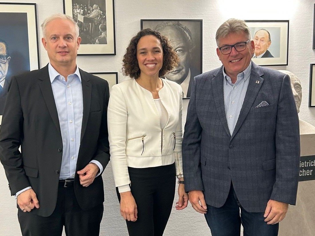 Die ULA im Gespräch mit Nicole Büttner.