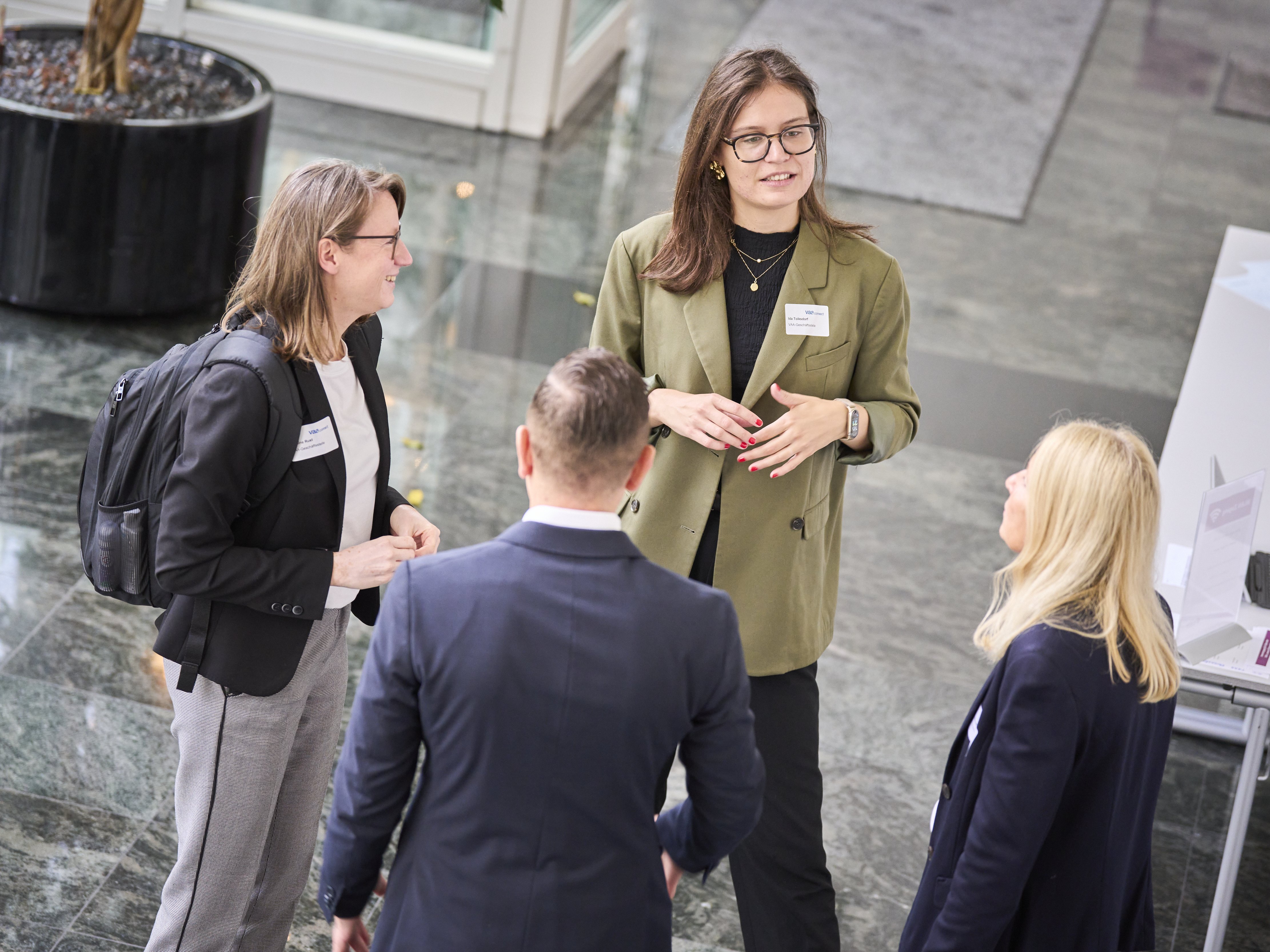 Networking bei der VAA-connect-Veranstaltung im September 2025 in Essen