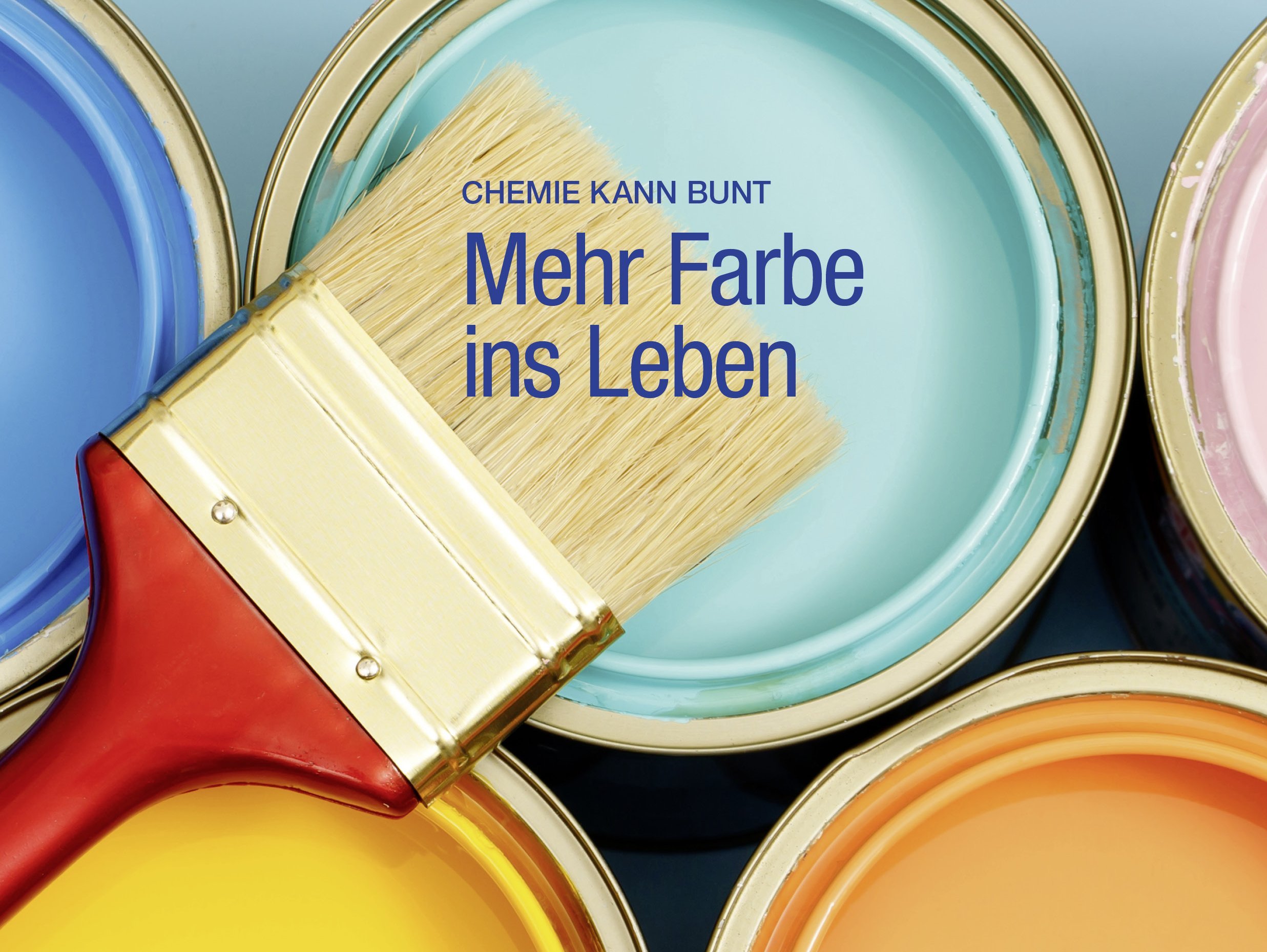 Cover des VAA Magazins Februar 2026. Hauptschlagzeile: „Chemie kann bunt. Mehr Farbe ins Leben“