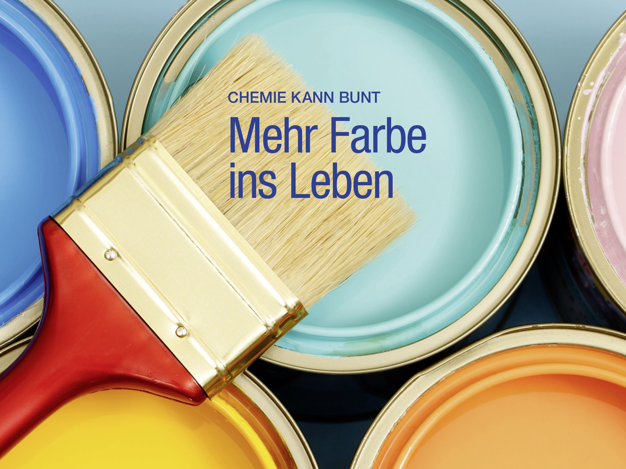 Cover des VAA Magazins Februar 2026. Hauptschlagzeile: „Chemie kann bunt. Mehr Farbe ins Leben“