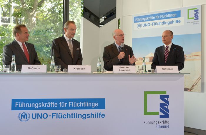VAA-Pressekonferenz Gruppenbild