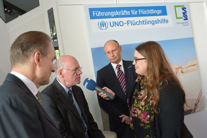 VAA-Pressekonferenz Interview Lammert