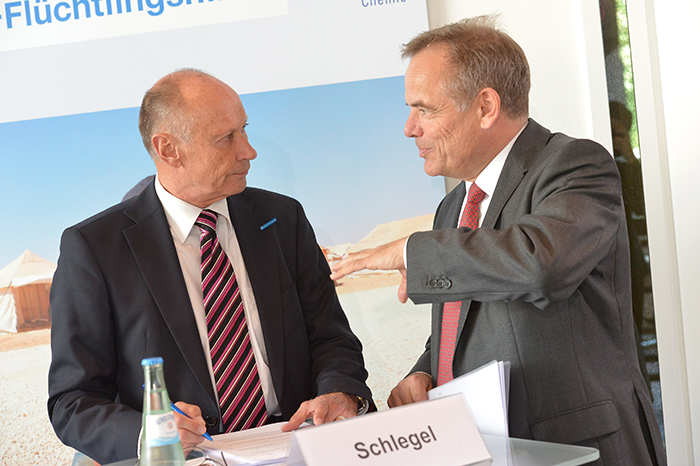 VAA-Pressekonferenz Schlegel Hofmann
